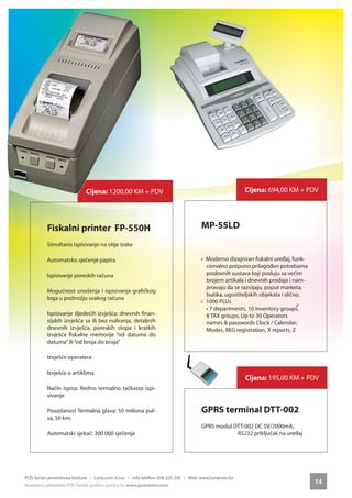 Fiskalni program pos sector | PDF