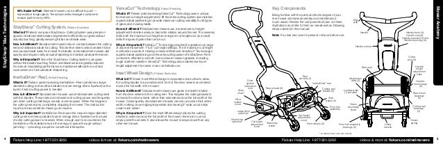 Fiskars staysharp reel mower manual