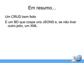 Que pudesee gerar arquivos XML ou JSON 