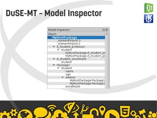    
DuSE-MT – Model Inspector
 