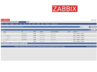 Versão + recente: 5.2.3 – desenvolvido em C + PERL 