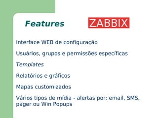 Suporte a SNMP v2c e v3 