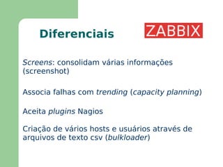 nsca  – checks passivos (automáticos) Interface CGI deve ser abandonada 