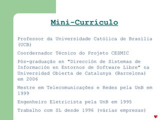 Ressaltar suas características e esclarecer possíveis questões 