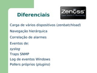 Configuração de  triggers  (limiares) 