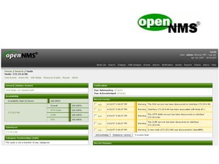 Interface WEB de configuração 