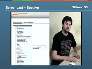 Screencast + Speaker
 