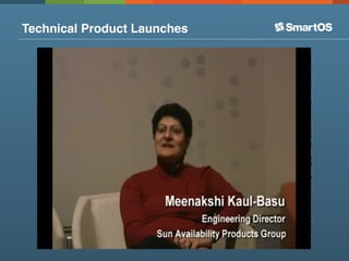 Technical Product Launches
 