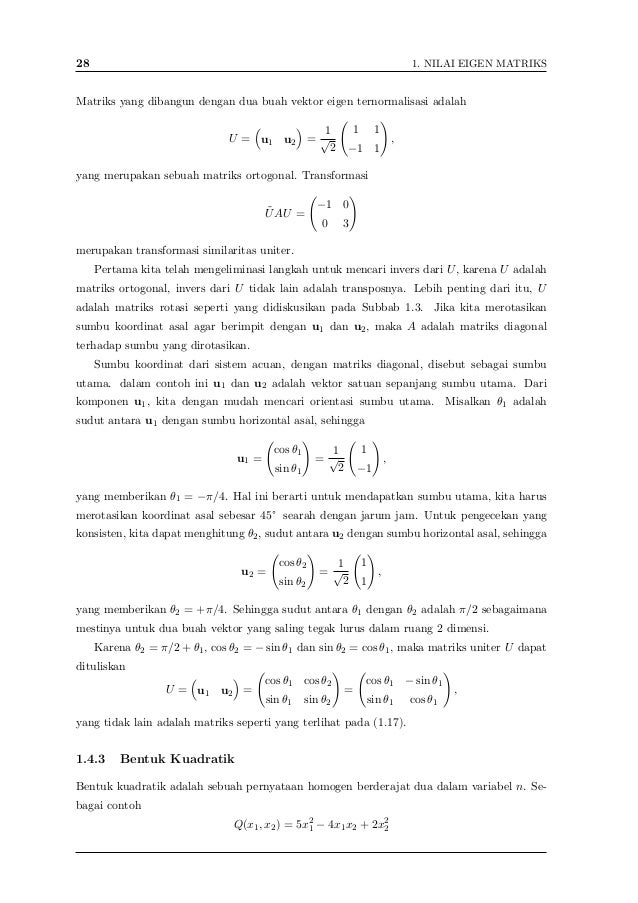 Contoh Himpunan Ortonormal - Healthy Body Free Mind