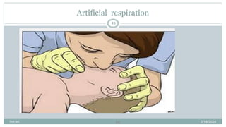 49
Artificial respiration
2/18/2024
first aid.
49
 