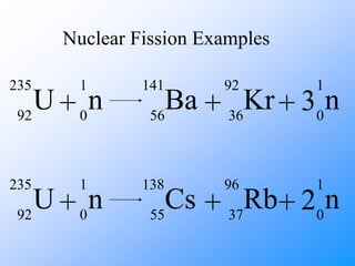 Fission and fusion | PPTX