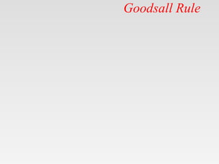 Goodsall Rule
 
