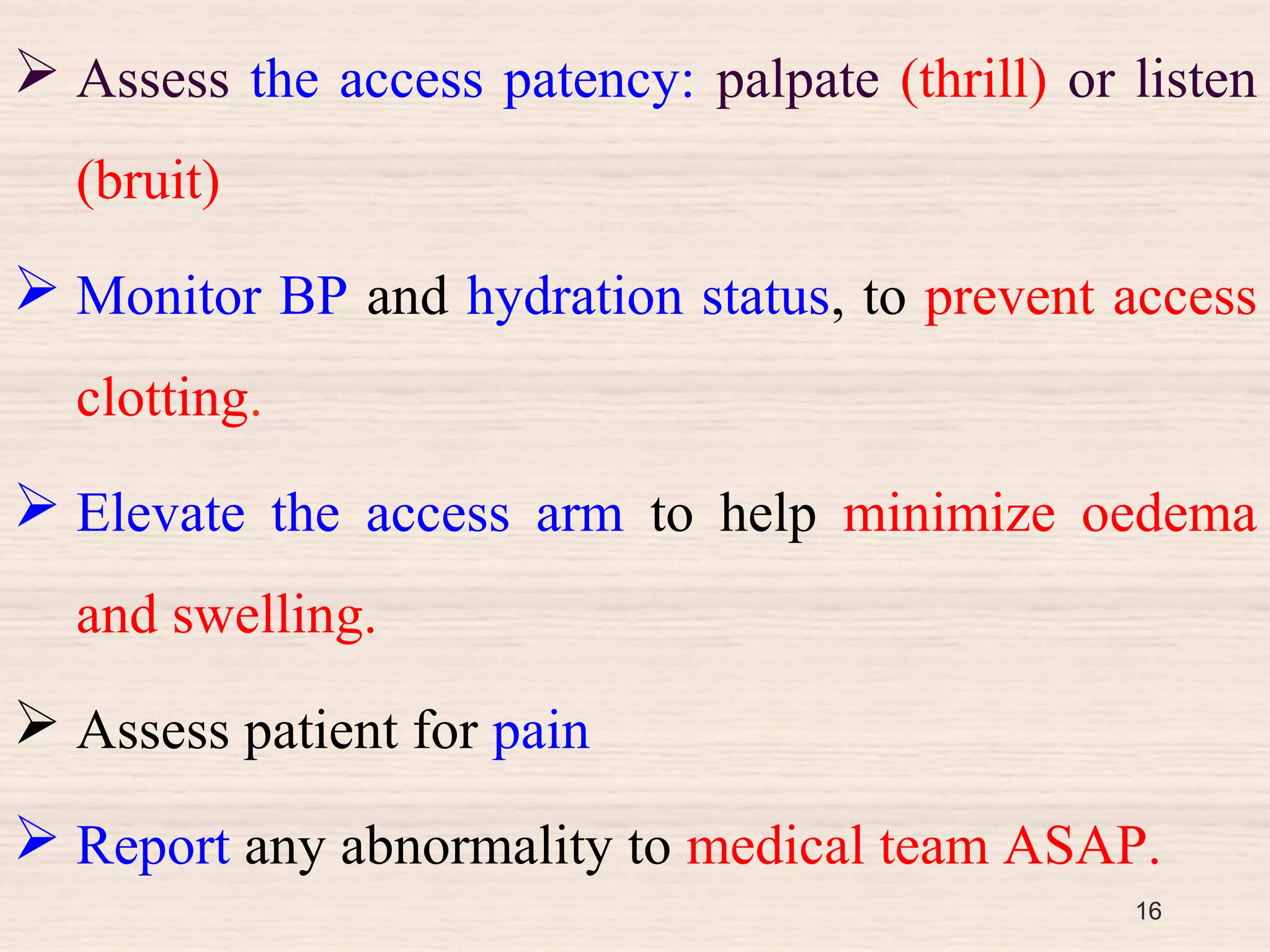 Fistula (Arteriovenous fistula -AVF) | PPT