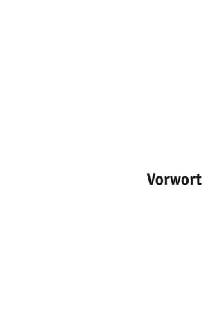 Vorwort
 