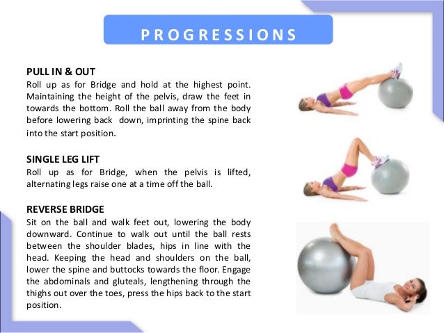 ball exercises for core