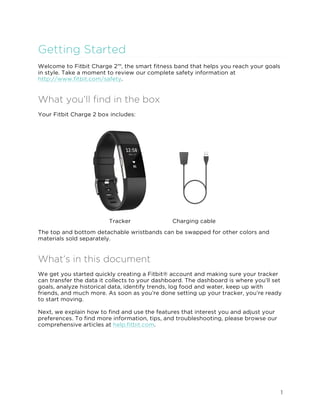 Fitbit charge 2 manual