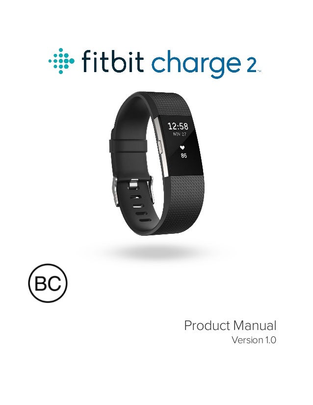 Fitbit charge 2 user manual