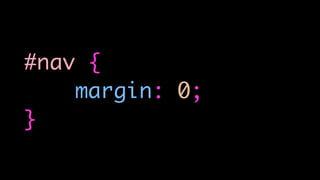 #nav {
margin: 0;
}
 
