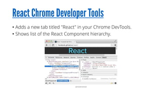 • reselect is a selector library for Redux
• Compute derived data => reduces size of the state object in
Redux
• Efficient way to handle computing derived data => don’t
recompute state if arguments didn’t change.
• Selectors are composable.
@RAMISAYAR
 