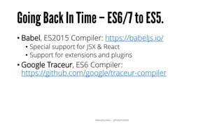 • Relay is a JavaScript Framework for Building Data-Driven React
Applications by Facebook.
• Declarative: Use GraphQL to declare data requirements and let Relay
figure out how and when to fetch data.
• Colocation: Queries live next to views. Relay aggregates queries for
network efficiencies.
• Mutations: Relay lets you mutate data on the client and server using
GraphQL.
@RAMISAYAR
 
