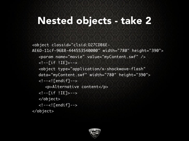 Swfobject 2 The Fine Art Of Embedding Adobe Flash Player Content Swfobject 2 The Fine Art Of Embedding Adobe Flash Player Content