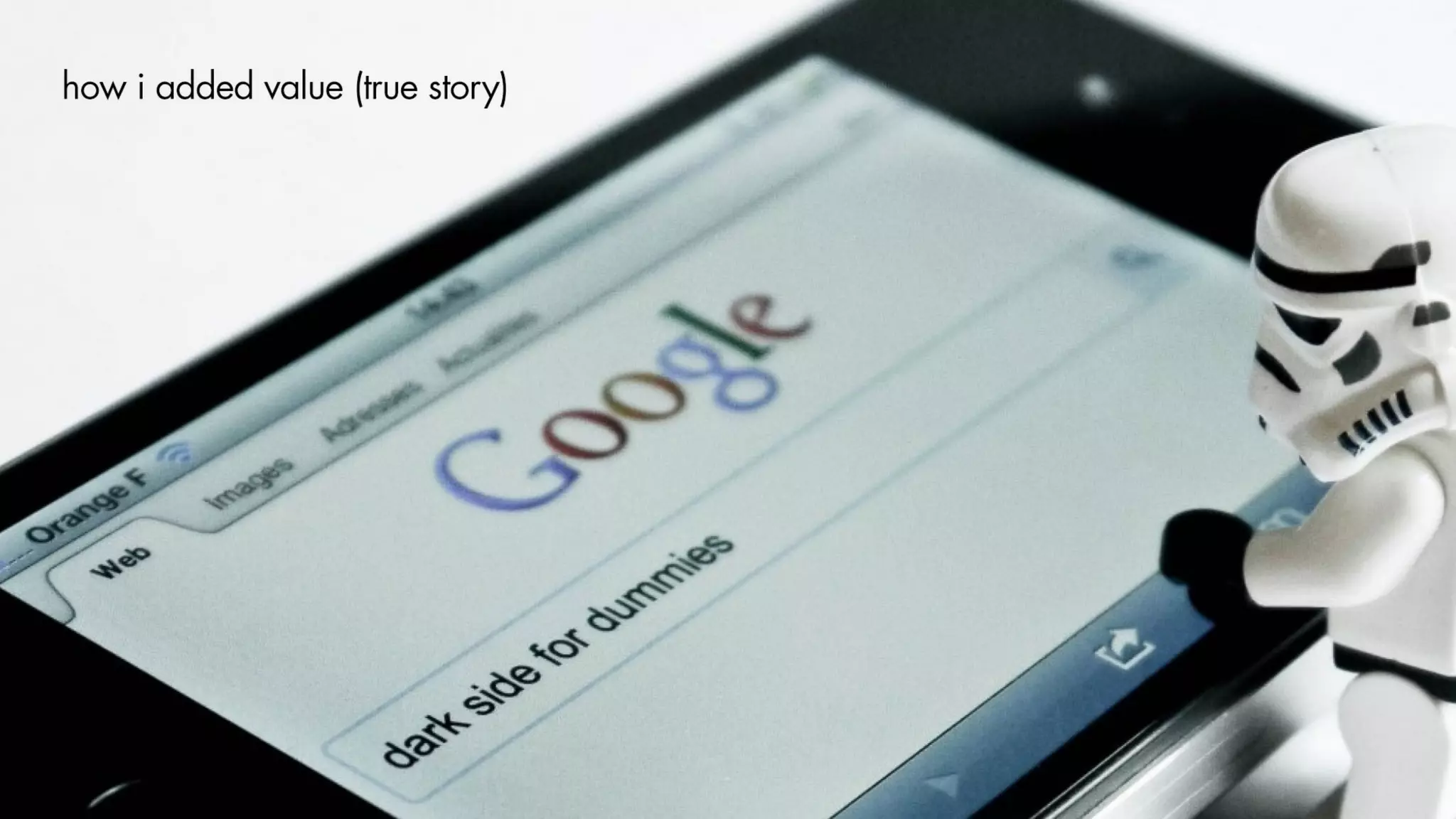 Jedi Mind Trick: Networking, Selling and Pitching