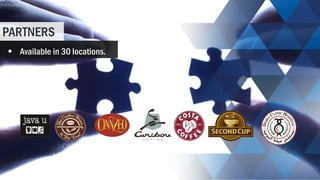 PARTNERS
Available in 30 locations.
