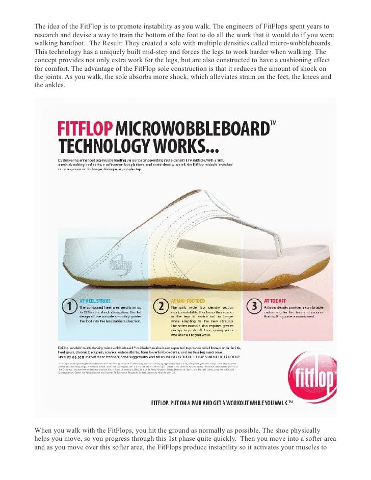 fitflop technology works