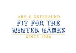 Fit for the wintergames - Are & Ostersund