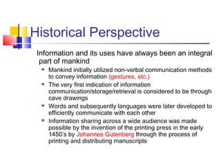 Basics of information technology | PPT
