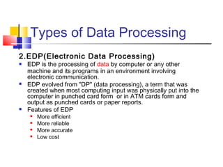 Edp Processing Fit l05 data_processing | PPT