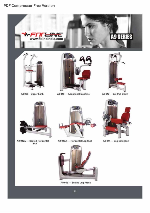 Fitline gym equipment 2015 line
