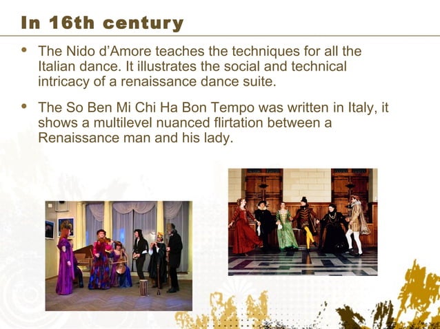 the evolution of dance through the years | PPT