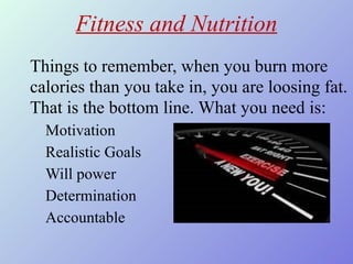 how to improve fitness accountability