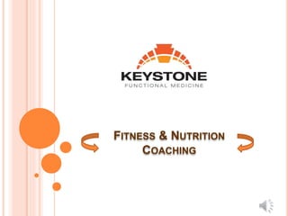 FITNESS & NUTRITION
COACHING
 