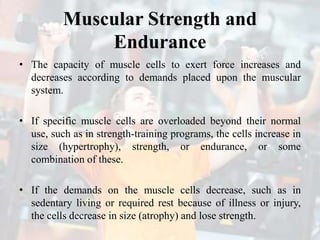 Strength-Training Prescription
• There are several factors or variables have to be taken into
account to improve muscular ...