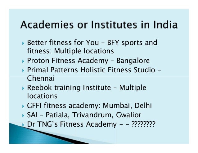 Reebok fitness trainer course in bangalore Clearance