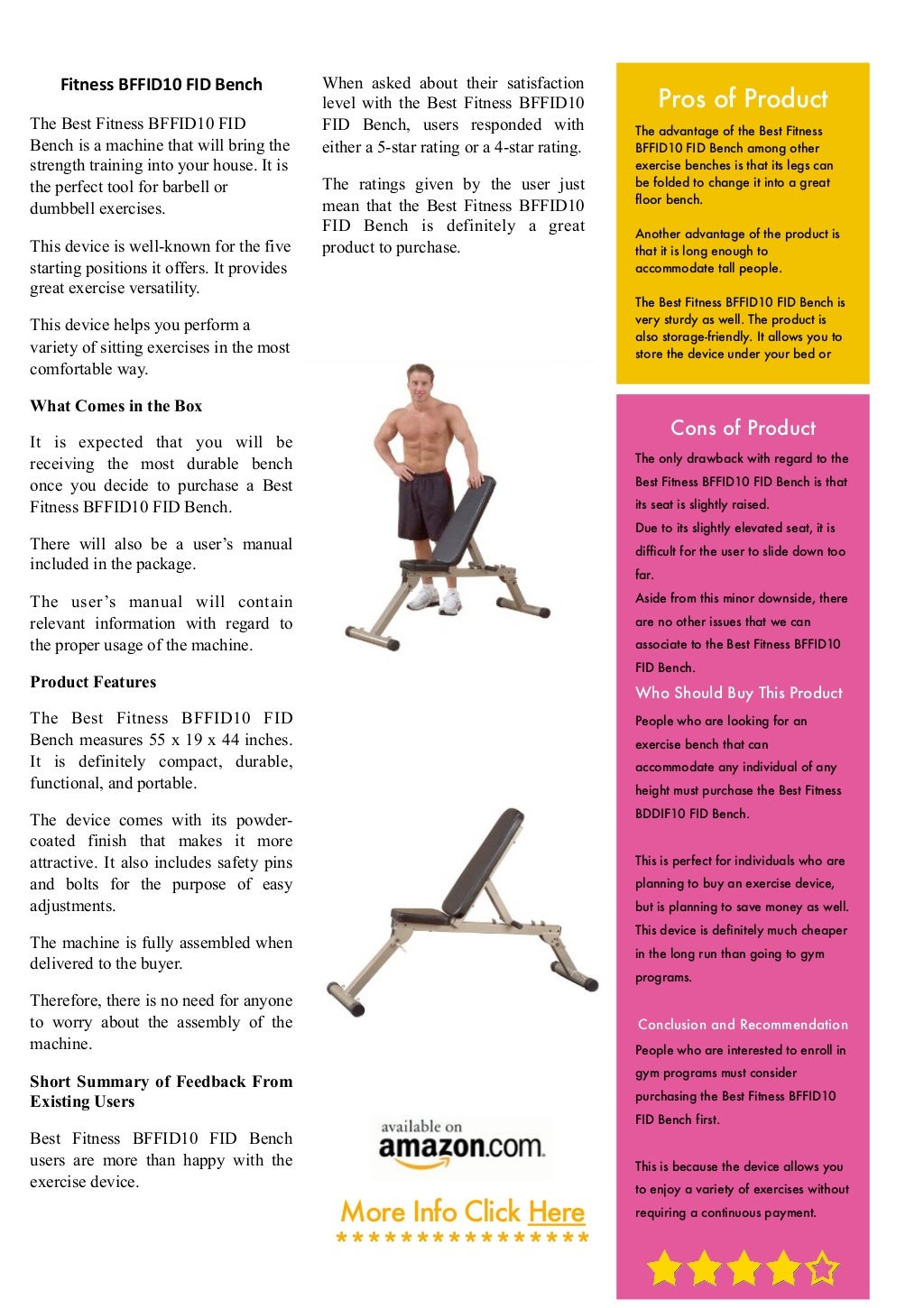 Fitness Brochure