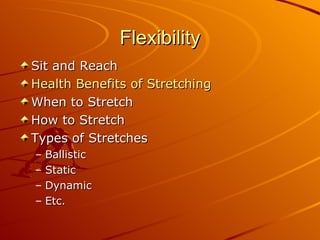 Fitness Ppt | PPT