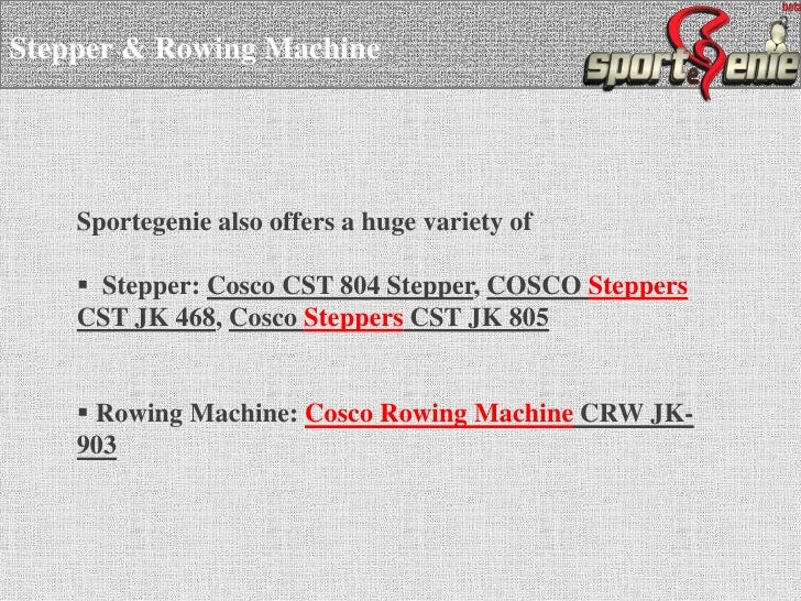 cosco rowing machine