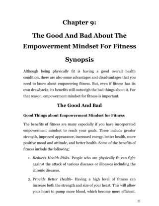 Fitness psychology