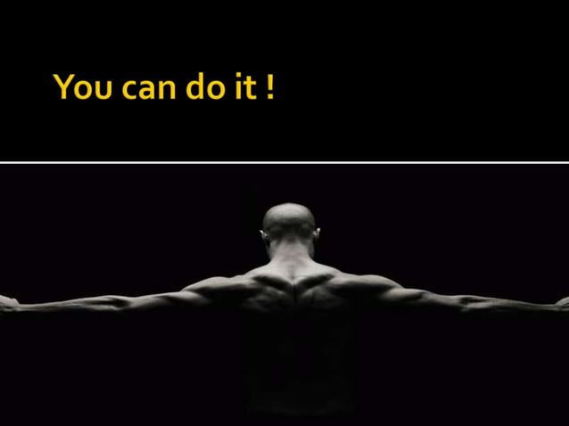 All About Fitness - You can do it ! | PPT