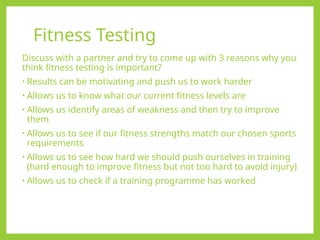 9fitness_testing.pptx physical education | PPTX