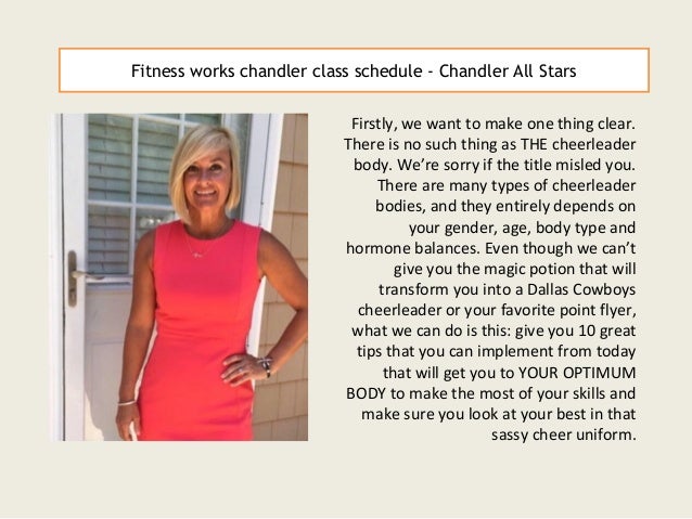 fitness works chandler class schedule chandler all stars chandler fitness works class schedule