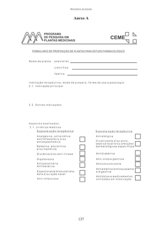 Ministério da Saúde

Anexo A

137

 