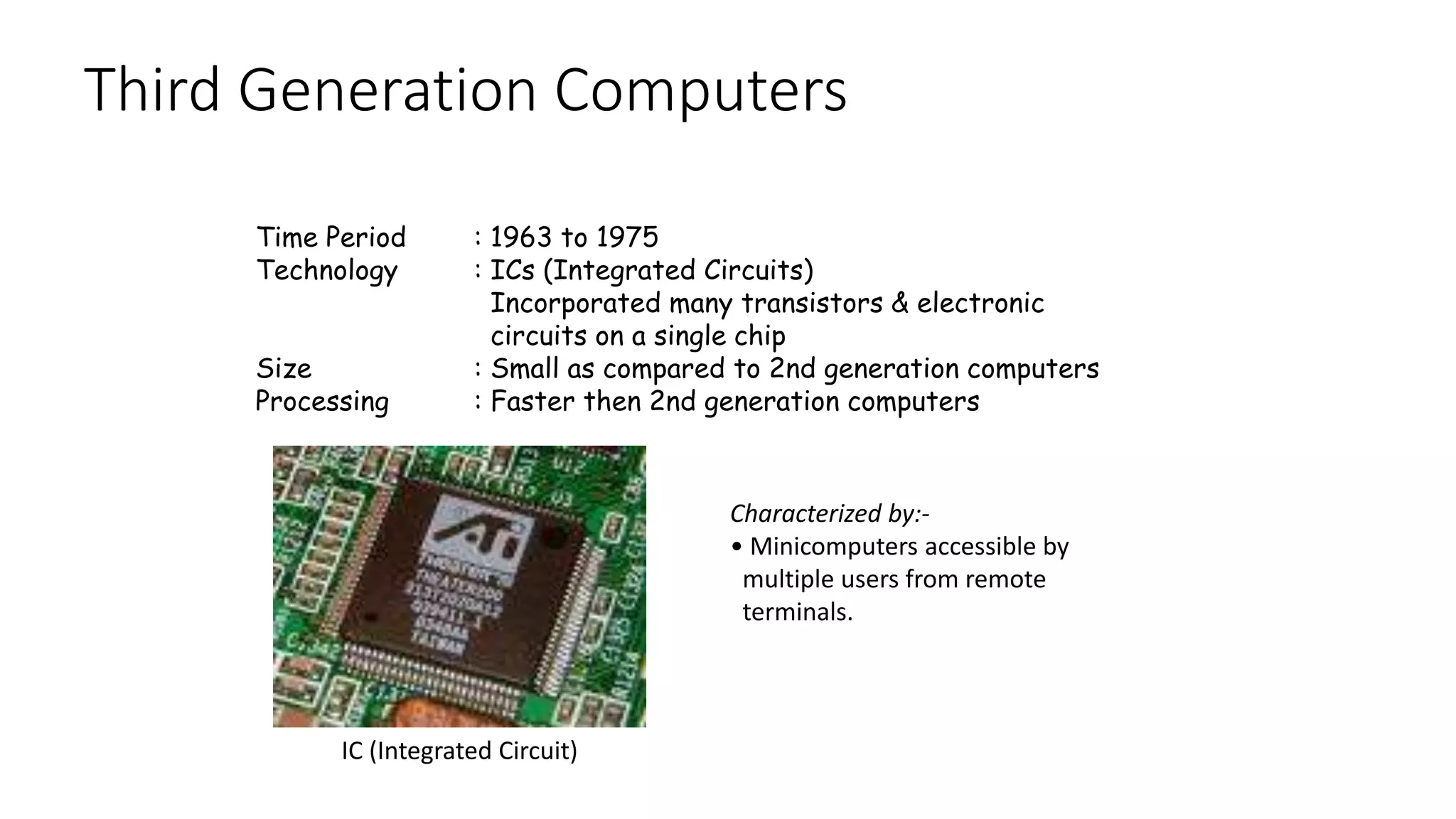 Fundamental of information technology | PPT