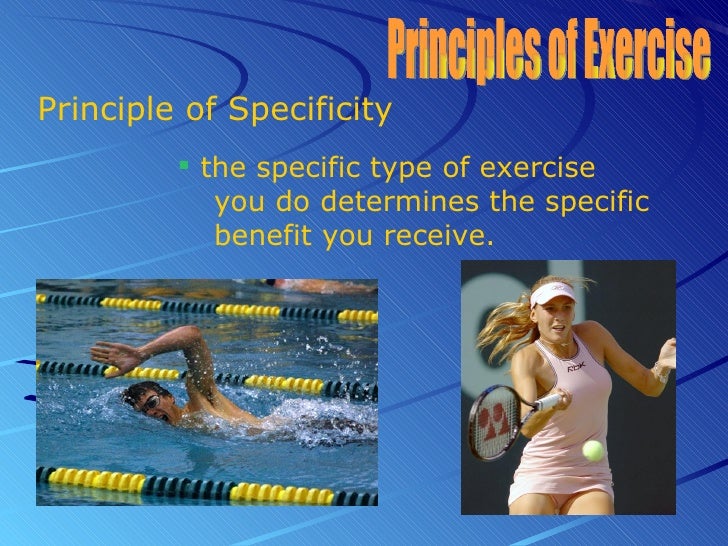 fitness specificity principle