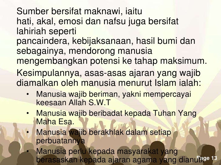 Cantik Allah Memberikan Akal Dan Nafsu Kepada Brainly Terupdate