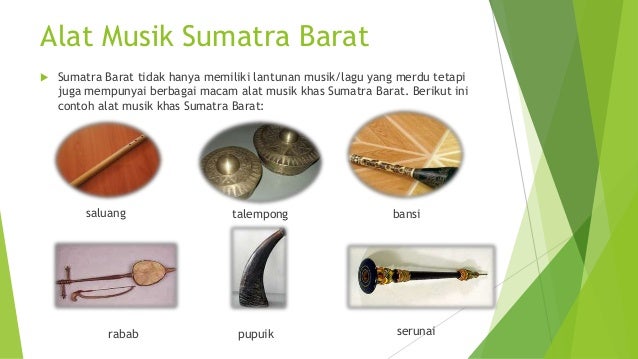 Seni Musik  Sumatra Barat