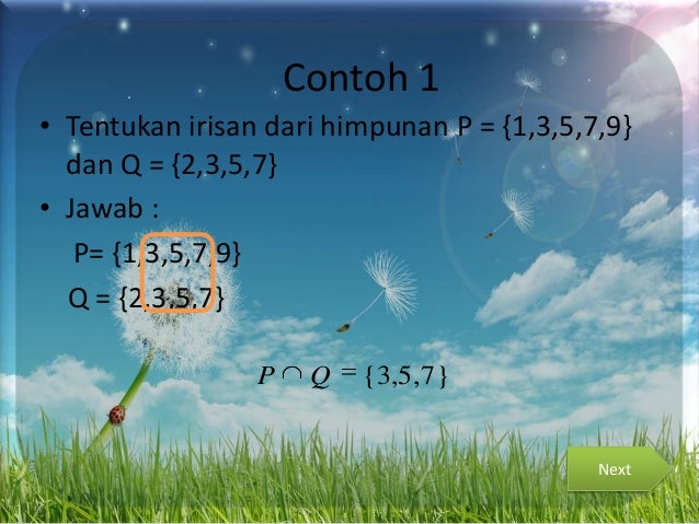 Contoh Operasi Himpunan Irisan - Car Scoop 17